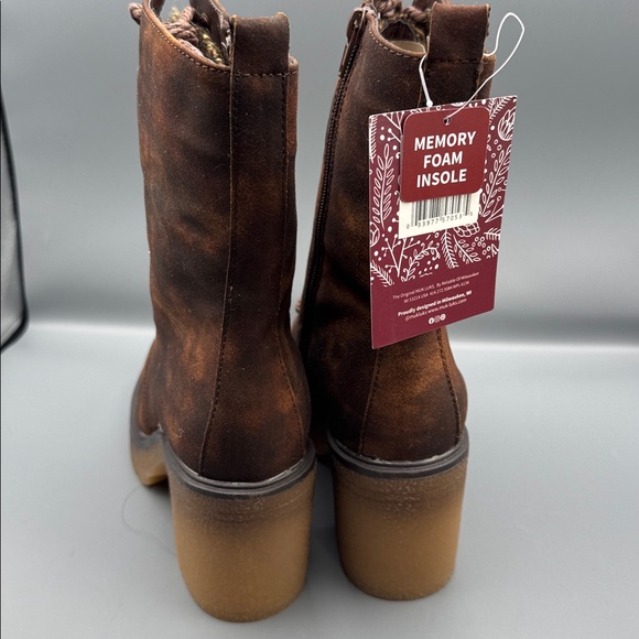 MUK LUKS Women's Riser Jazz Heeled Boots - Picture 3 of 4